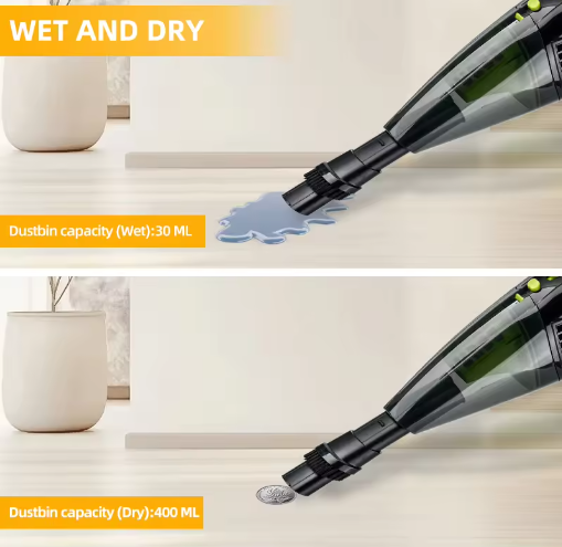 QuickSweep™ Portable Handheld Vacuum Cleaner