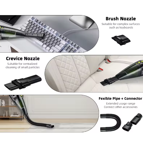 QuickSweep™ Portable Handheld Vacuum Cleaner
